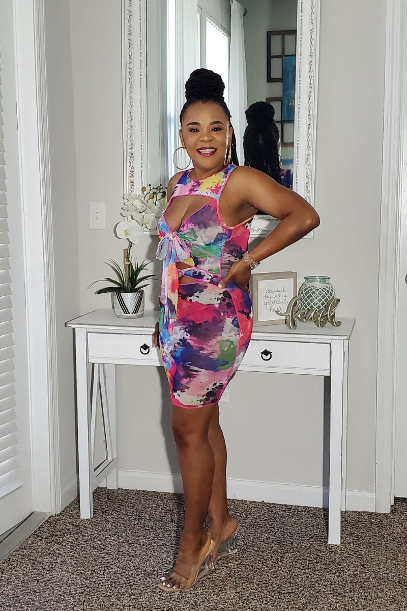 Color Me Mini Dress – Kingston 13 Style Boutique