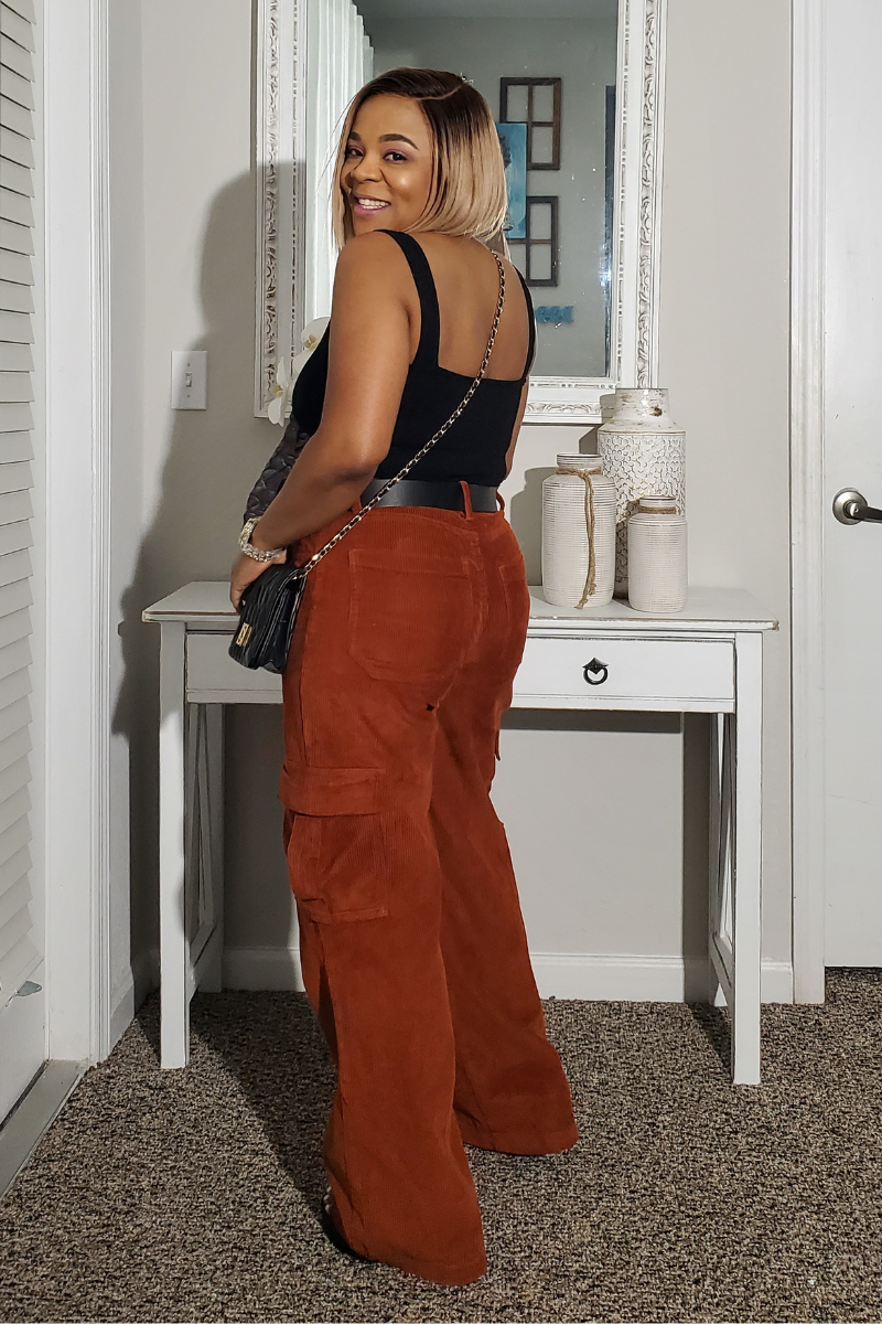 Rendezvous Cargo Pants - Burnt Orange